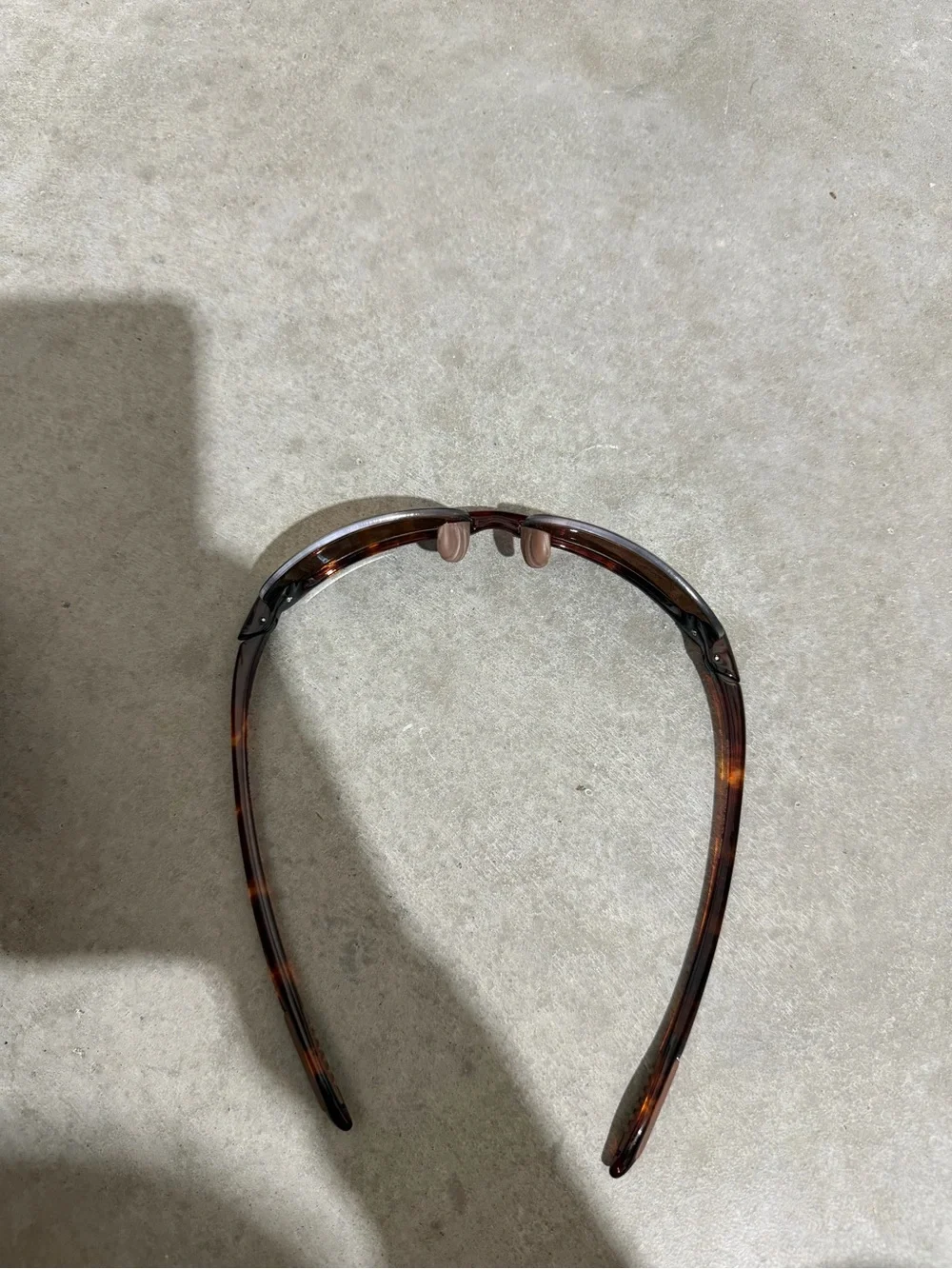Maui Jim Brown Rimless Men's Sunglasses